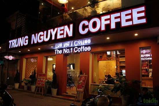 Trung Nguyen coffee