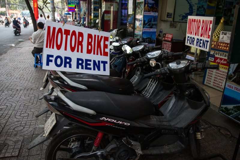 Rent deals motorbike saigon